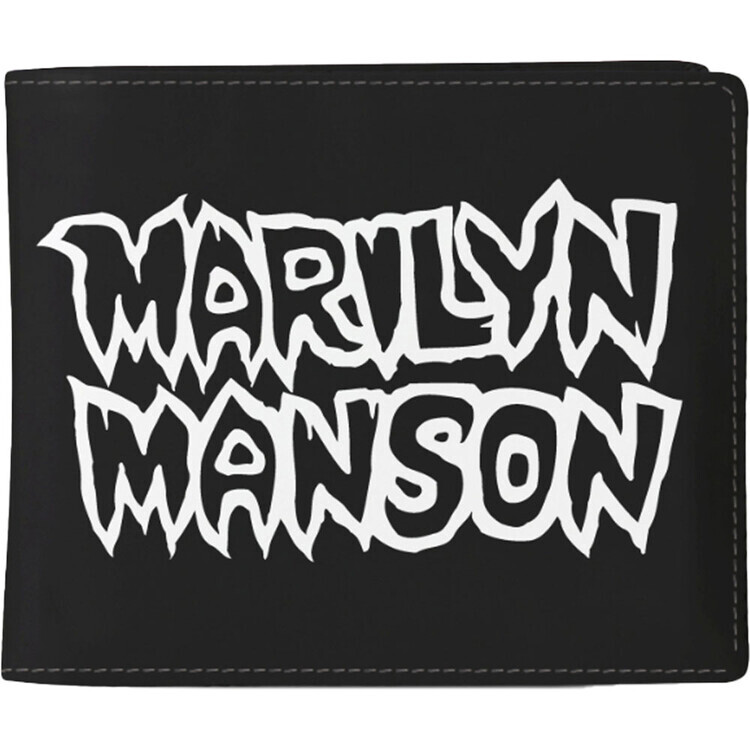 ROCKOFF Peněženka Marilyn Manson - Logo, 10 x 11 x 1 cm
