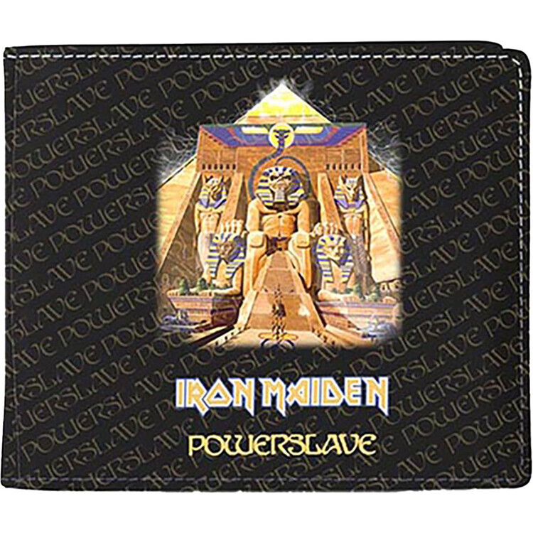 ROCKOFF Peněženka Iron Maiden - Powerslave, 10 x 11 x 1 cm