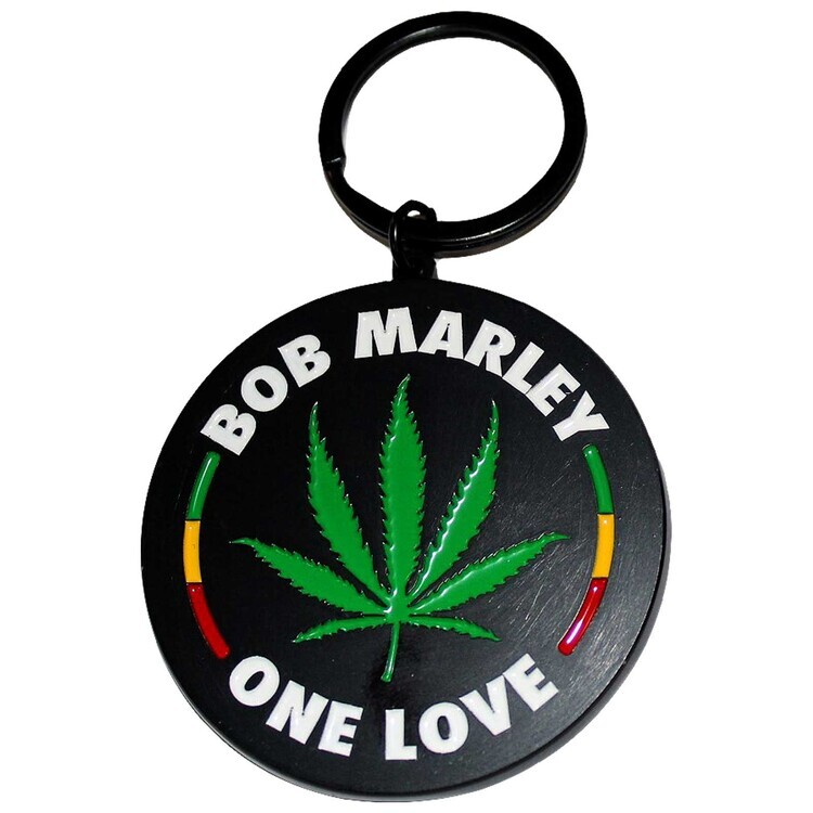 ROCKOFF Klíčenka Bob Marley - Leaf
