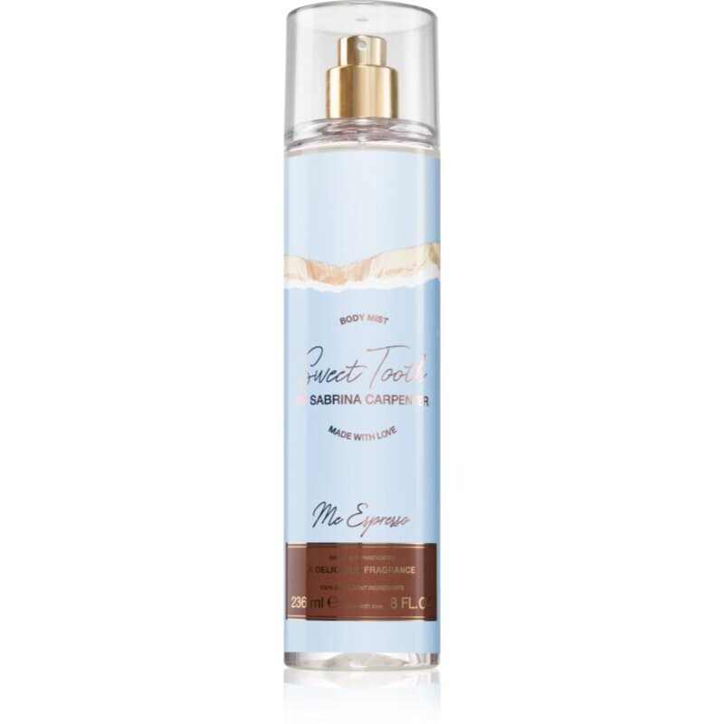Sabrina Carpenter Sweet Tooth Me Espresso parfémovaný tělový sprej pro ženy 236 ml
