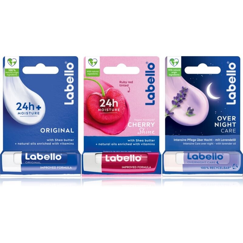 Labello Lip Care balzám na rty výhodné balení