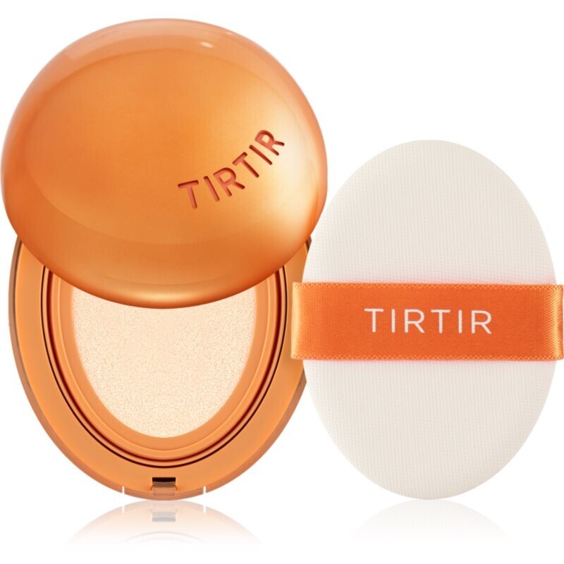 TIRTIR Mask Fit AI Fliter Cushion (mini) dlouhotrvající make-up v houbičce s matným efektem odstín 15C Fair Porcelain 4.5 g