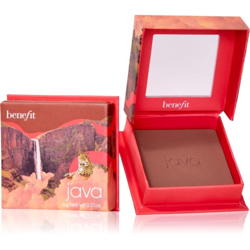 Benefit Java WANDERful World pudrová tvářenka odstín Rosy mocha 6 g