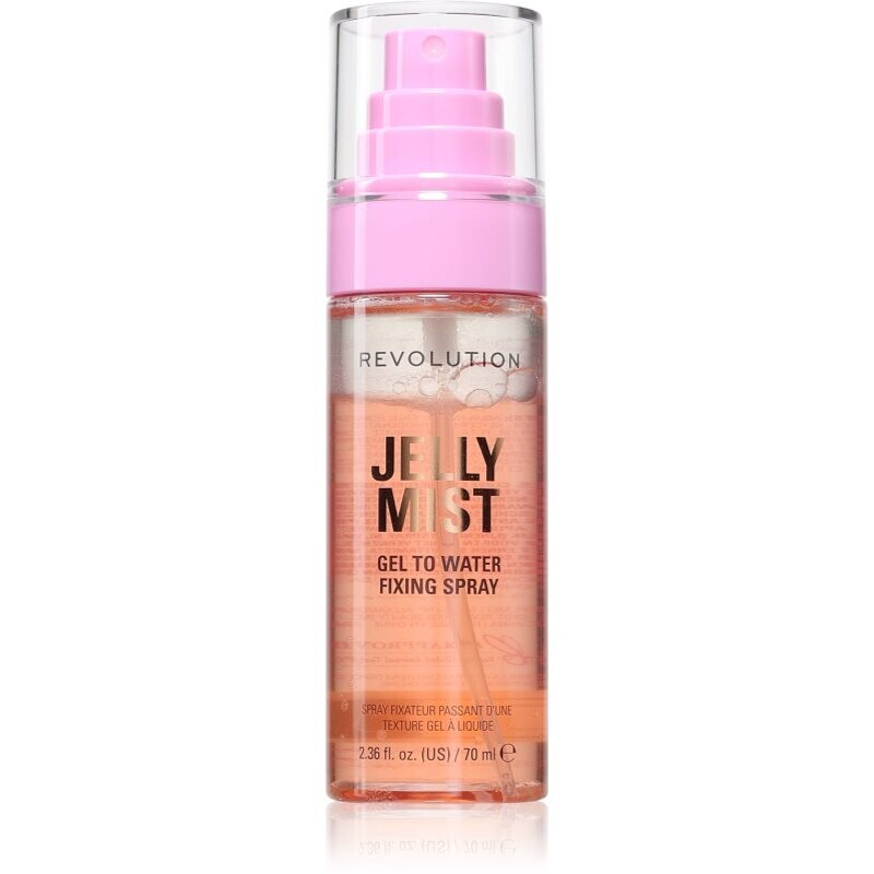 Makeup Revolution Jelly Juice rozjasňující fixační sprej 70 ml