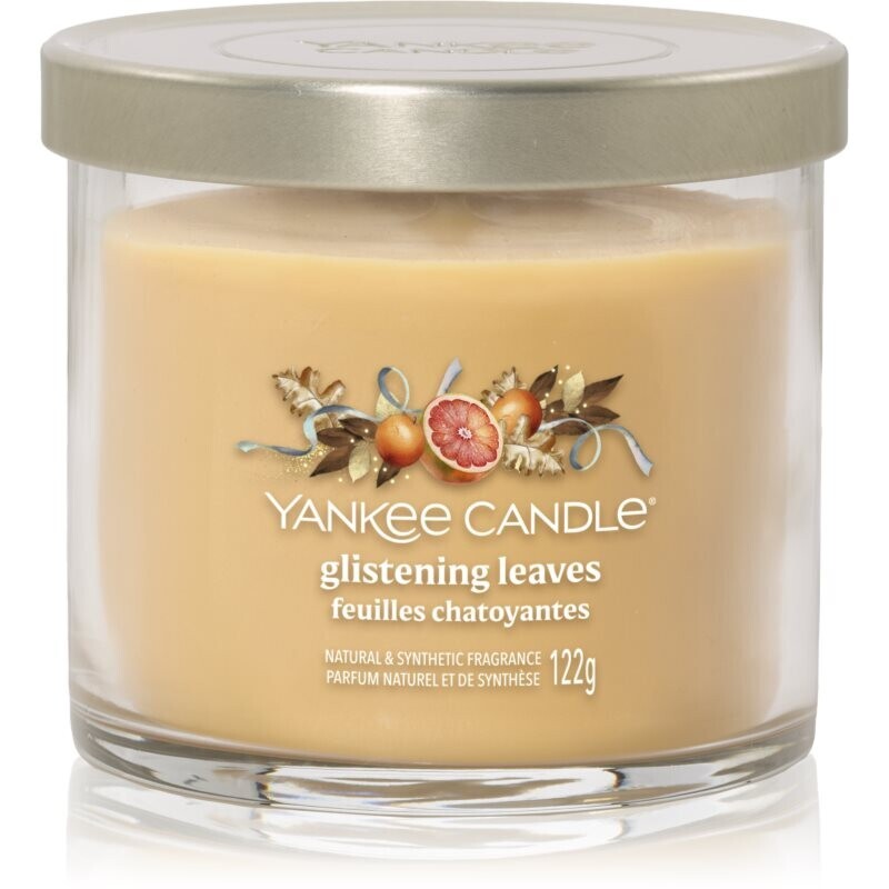 Yankee Candle Glistening Leaves vonná svíčka Signature 122 g