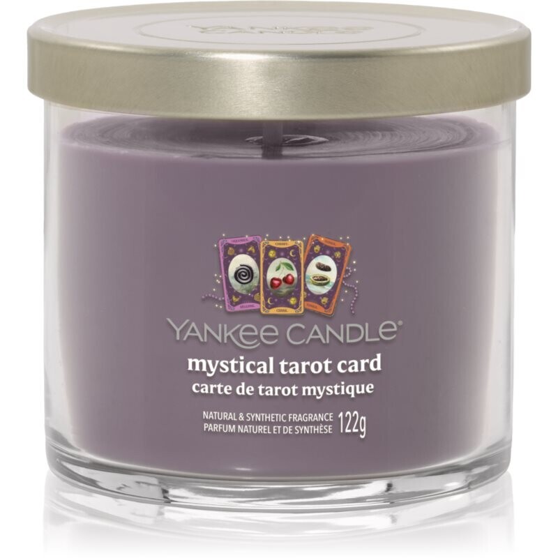 Yankee Candle Halloween Mystical Tarot Card vonná svíčka Signature 122 g