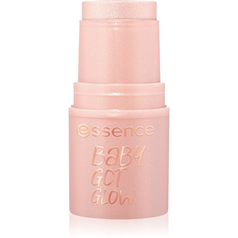 essence BABY GOT GLOW rozjasňující tyčinka pro zářivý lesk odstín 20 Rosy Glaze 5.5 g