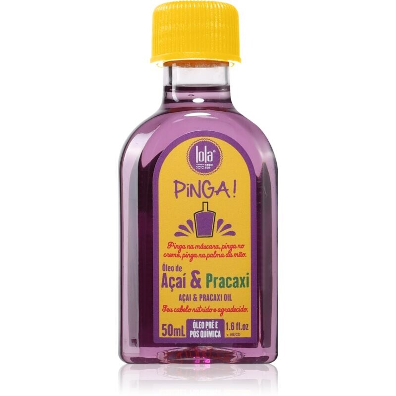 Lola Cosmetics Pinga Acai & Pracaxi regenerační olej na vlasy 50 ml