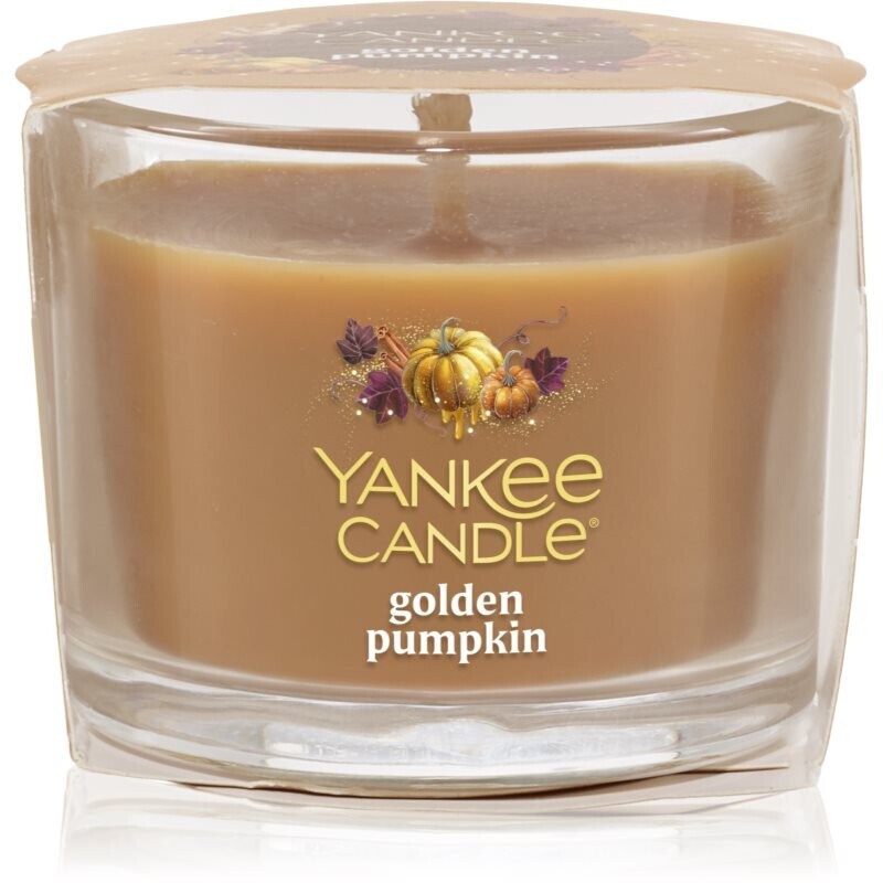 Yankee Candle Golden Pumpkin votivní svíčka glass 37 g