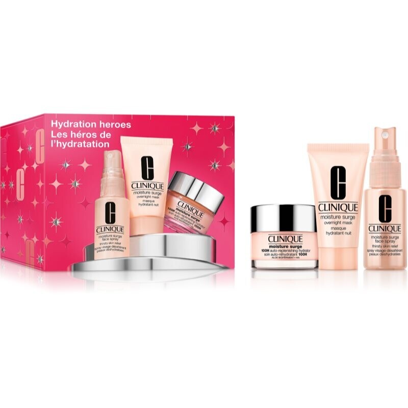 Clinique Holiday Hydration Heroes dárková sada pro rozjasnění a hydrataci