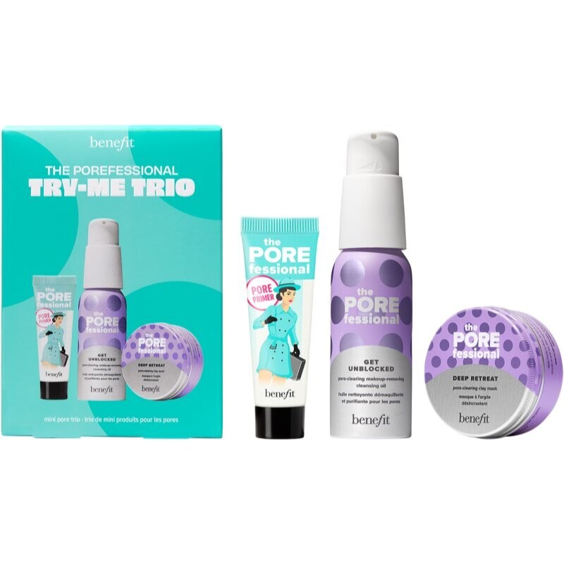 Benefit The POREfessional Try Me Trio sada pro péči o pleť