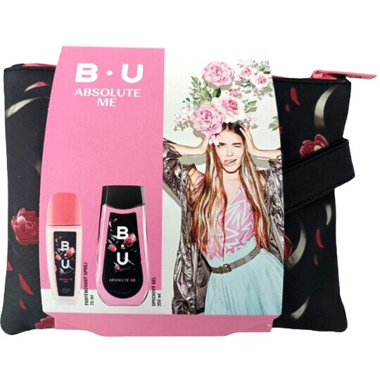 B.U. Absolute Me - parfémovaný sprej 75 ml + sprchový gel 250 ml + kosmetická taška