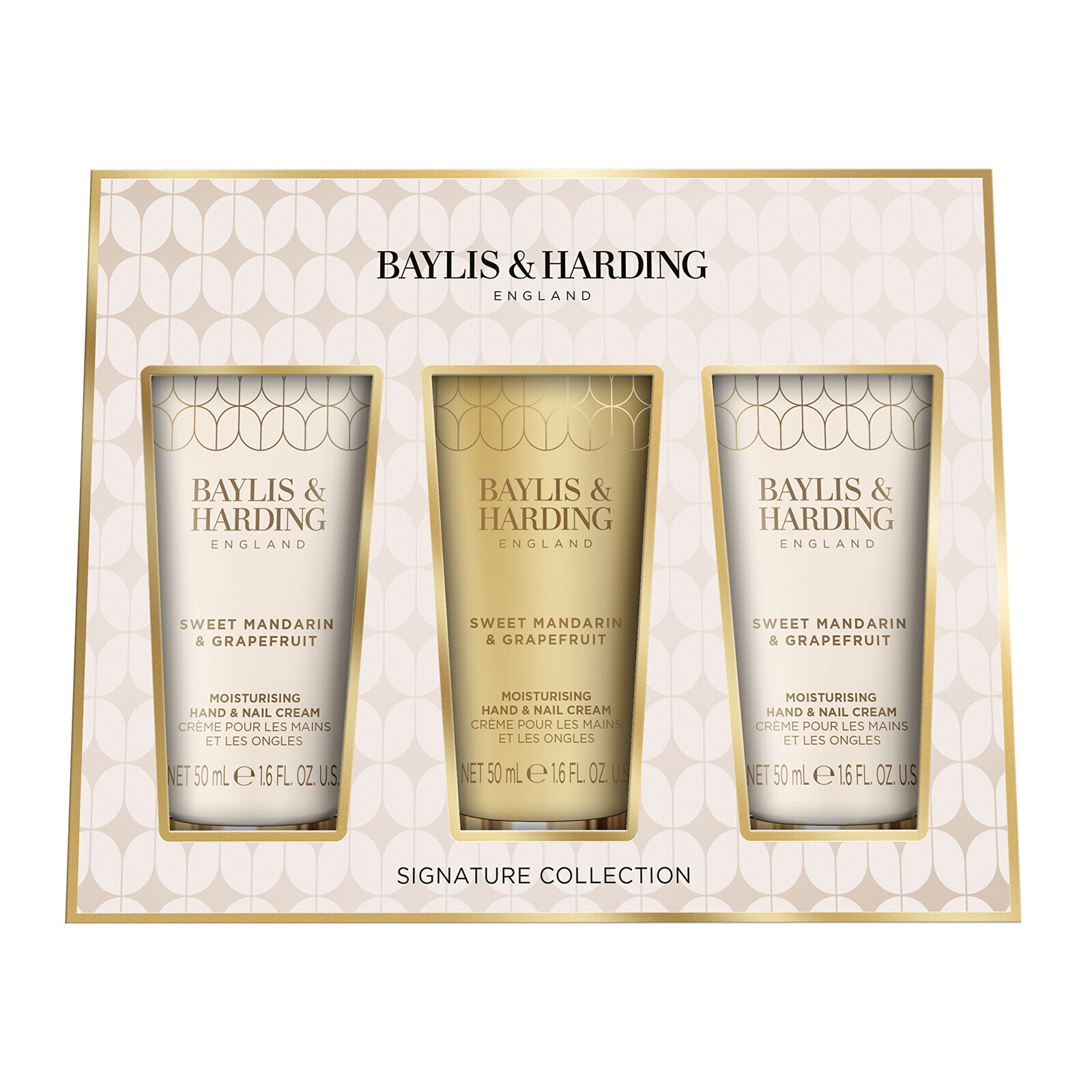 Baylis & Harding Dárková sada krémů na ruce Mandarinka & Grapefruit 3 x 50 ml