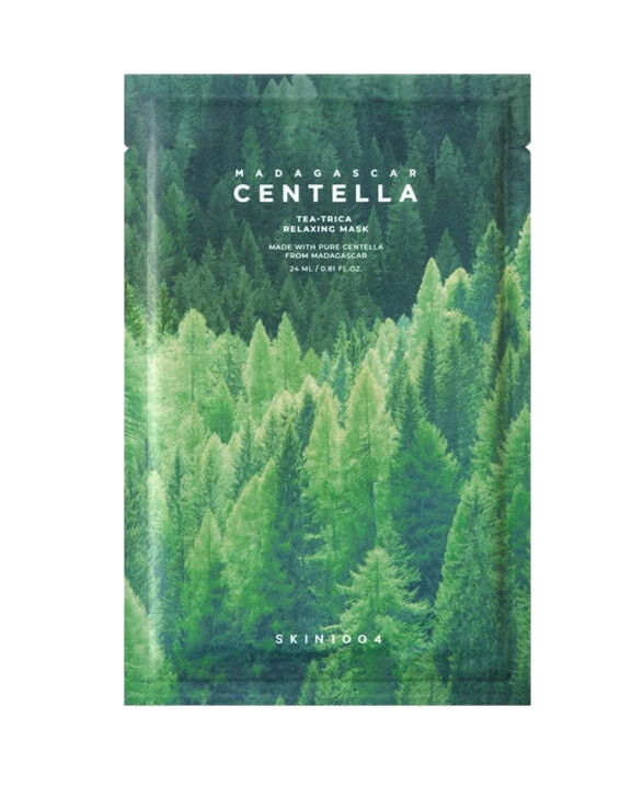 SKIN1004 Zklidňující pleťová maska Madagascar Centella Tea-Trica (Relaxing Mask) 24 ml