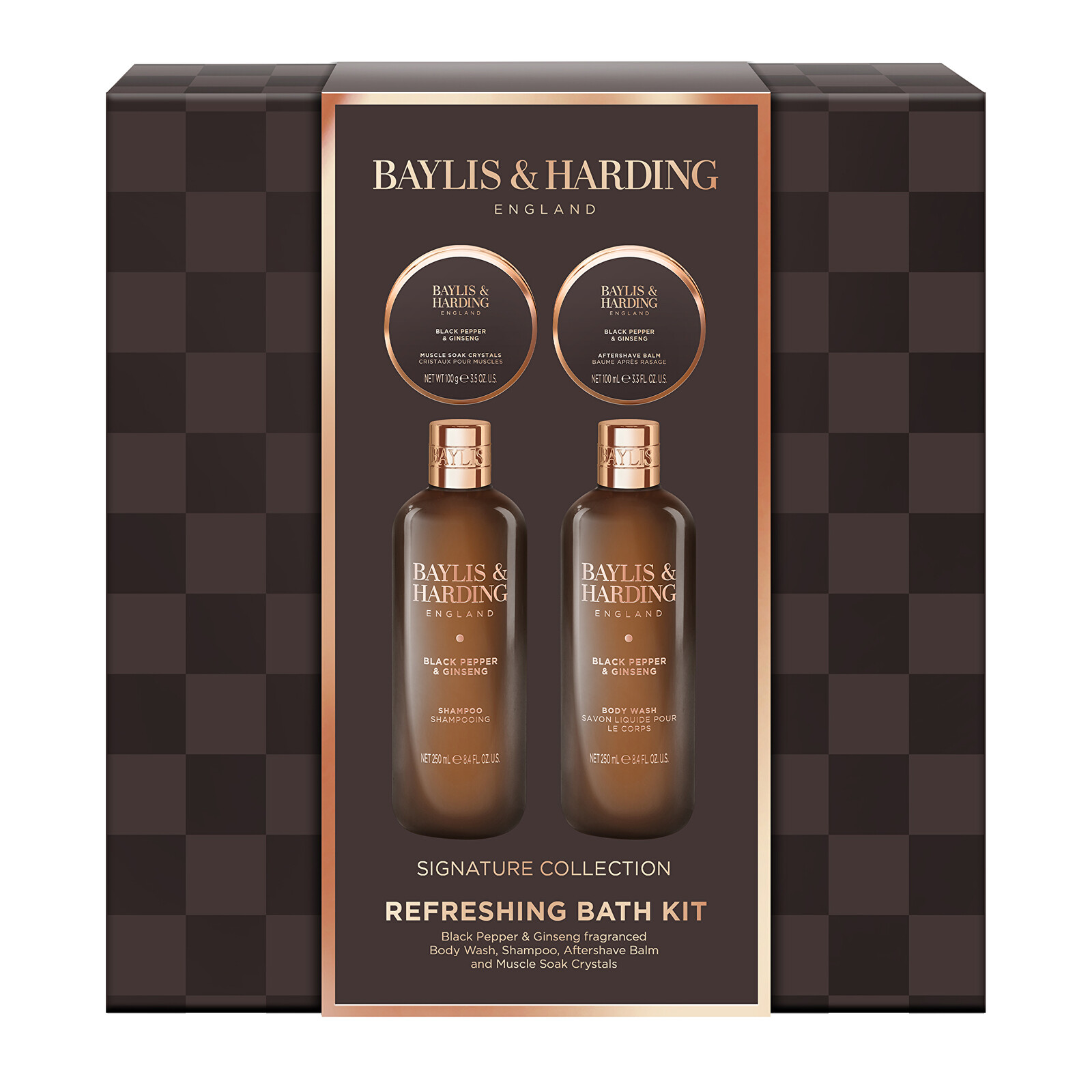Baylis & Harding Dárková sada Černý pepř & Ženšen