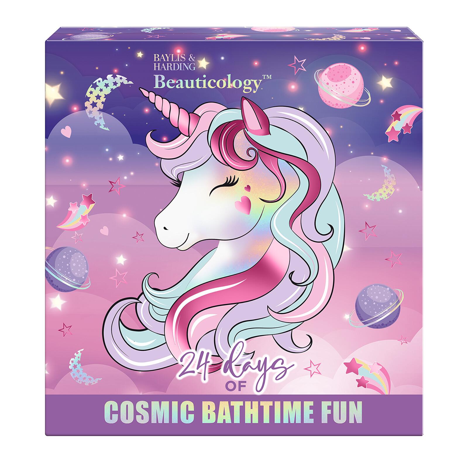 Baylis & Harding Adventní kalendář Unicorn 24 ks