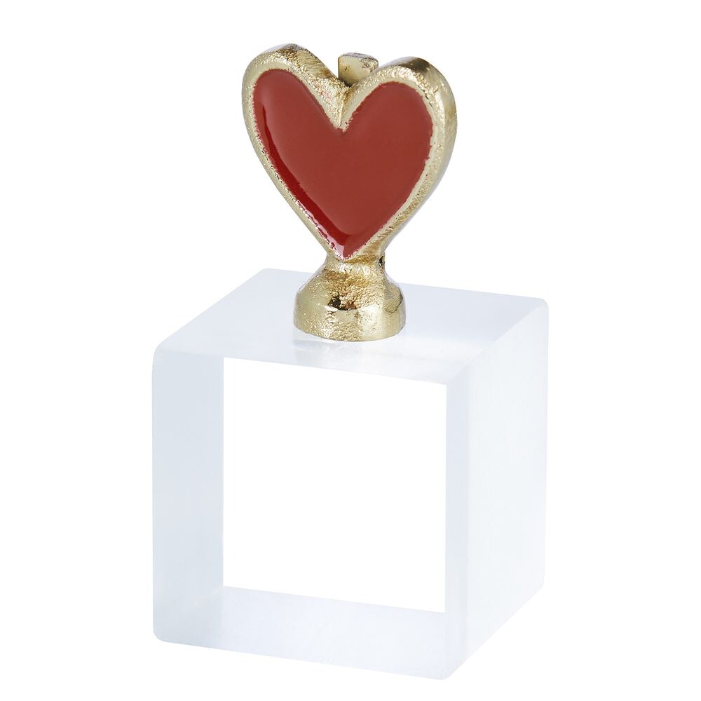 LOVE CLIP Držák na jmenovky srdce