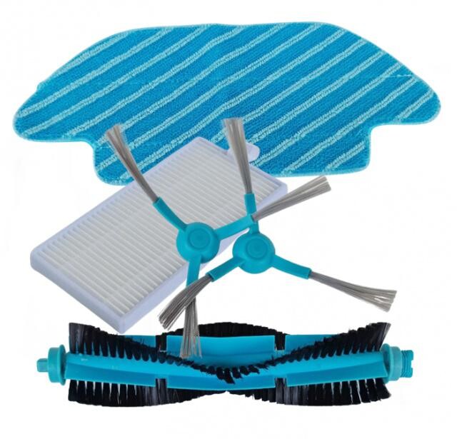 5ks Sada kartáče, HEPA filtr a mop pro ETA 4228, Sencor SRV 9550BK, Cecotec Conga 6090, 5490, 5090