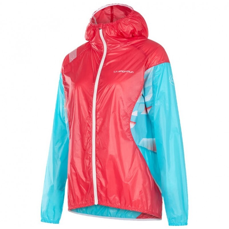 La Sportiva Briza Windbreaker Jkt W XS Hibiscus