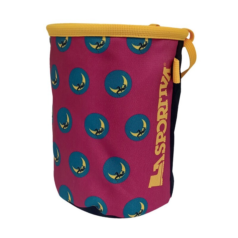 La Sportiva Climbing On The Moon Chalk Bag Fucsia