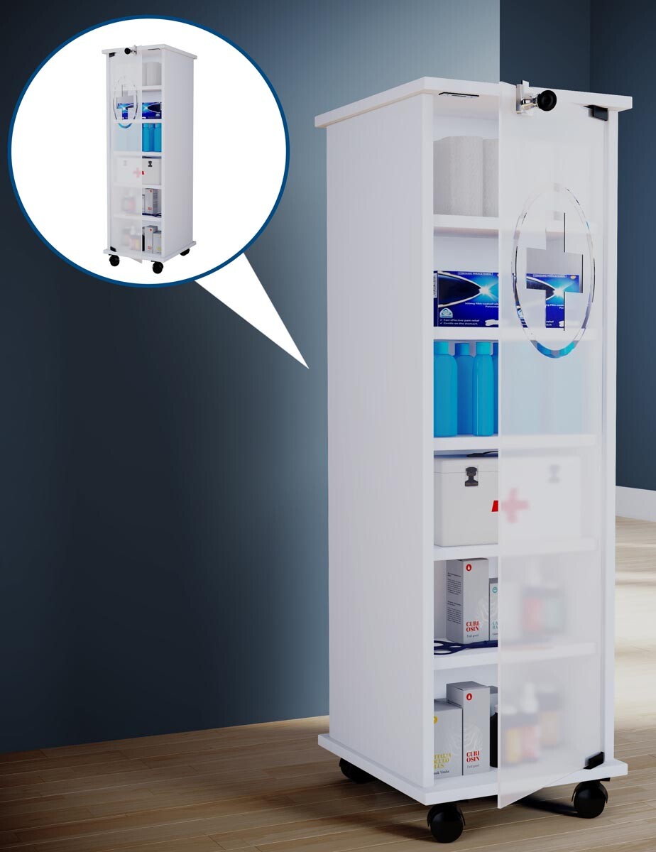 Lékárnička Nilasu, bílá