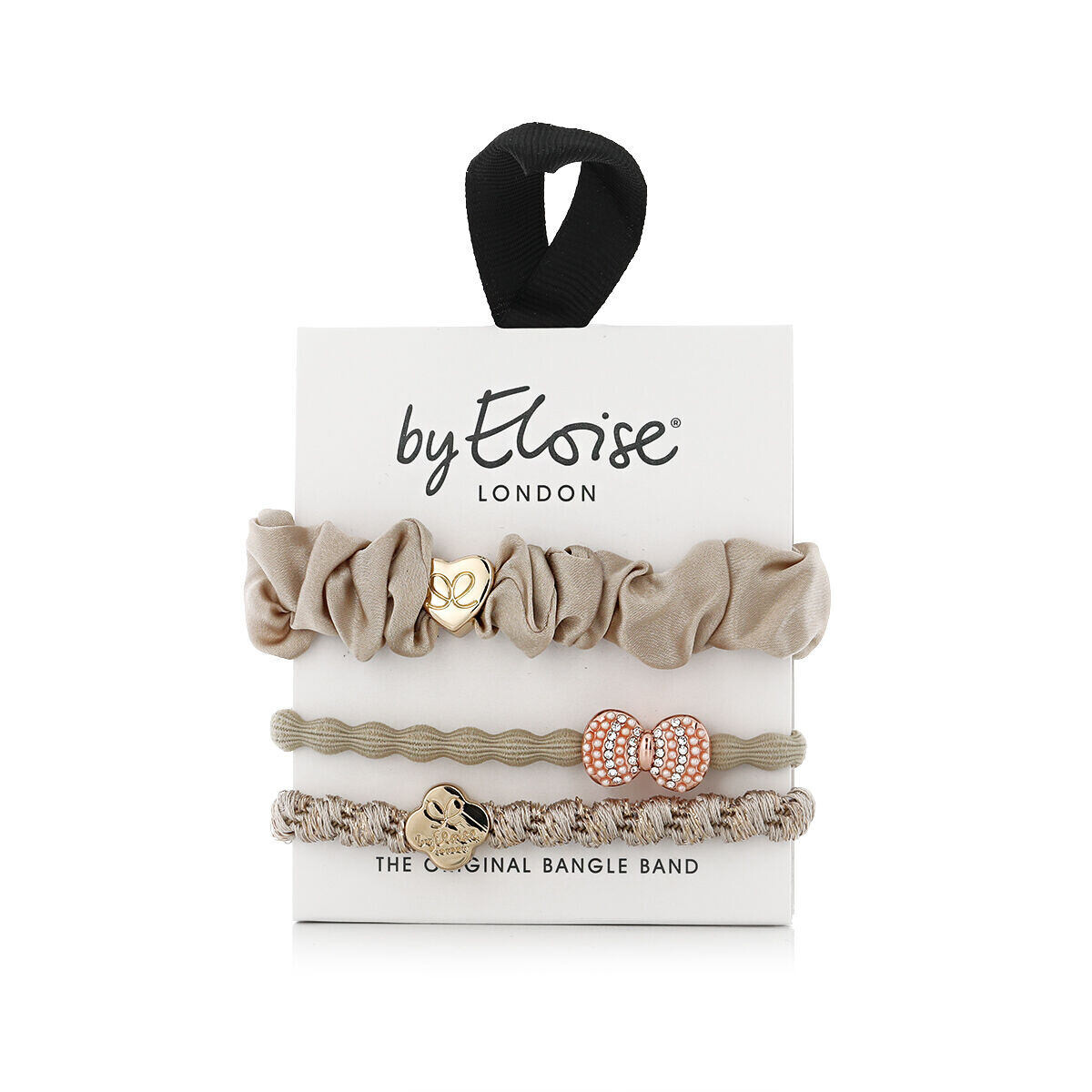 By Eloise London Bangle Set Sandy Lane gumička do vlasů pro ženy