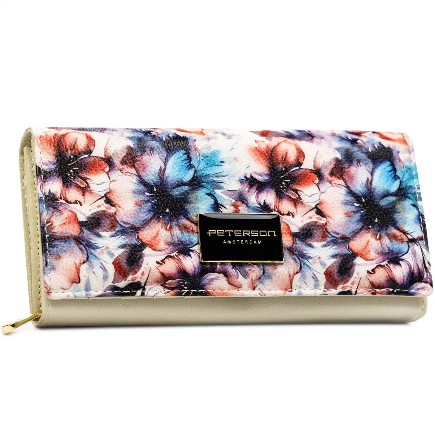 Dámská kožená peněženka modrá - Peterson Tamaya modrá