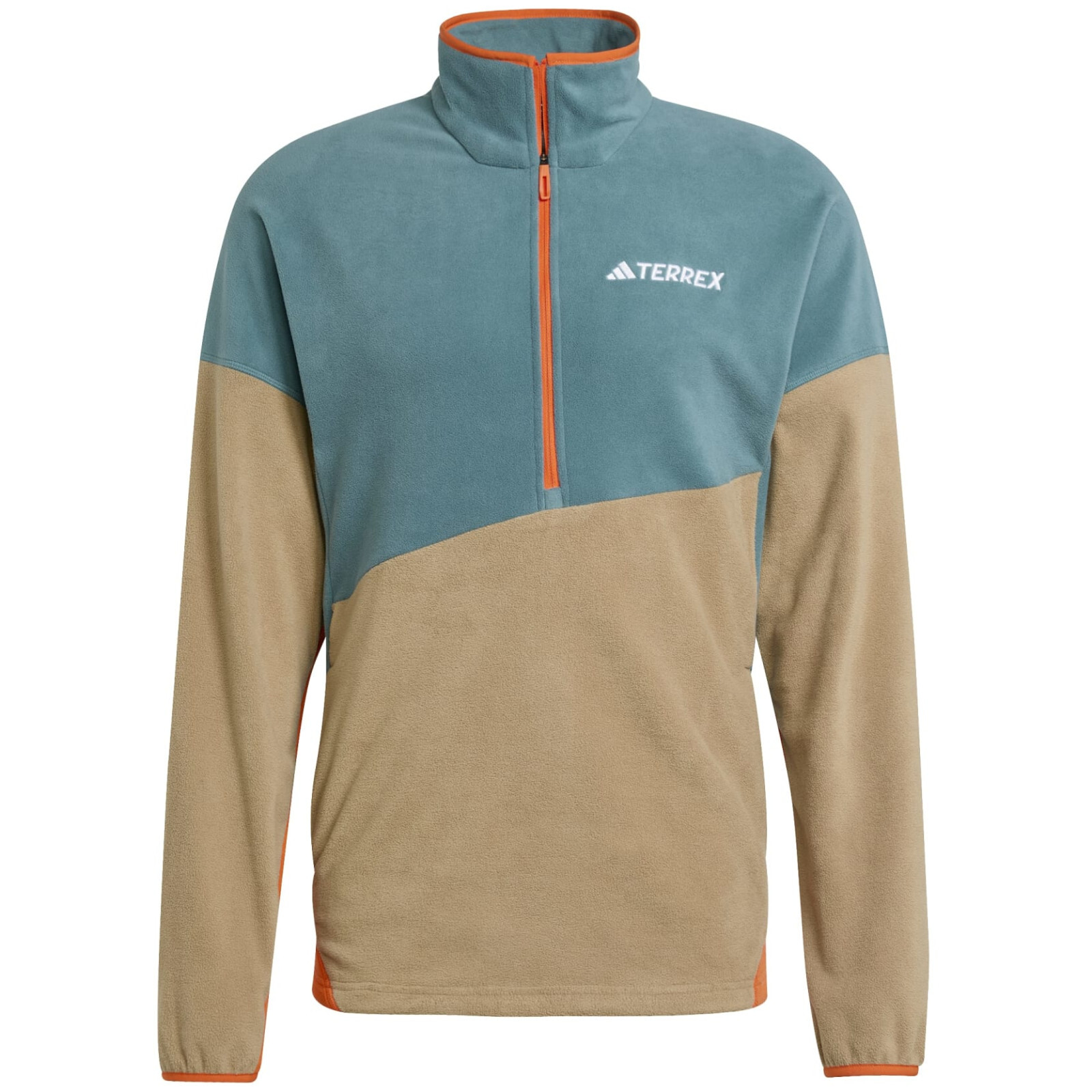 Pánská funkční mikina Adidas Mt Cw Fl Anrk Velikost: M / Barva: béžová/zelená