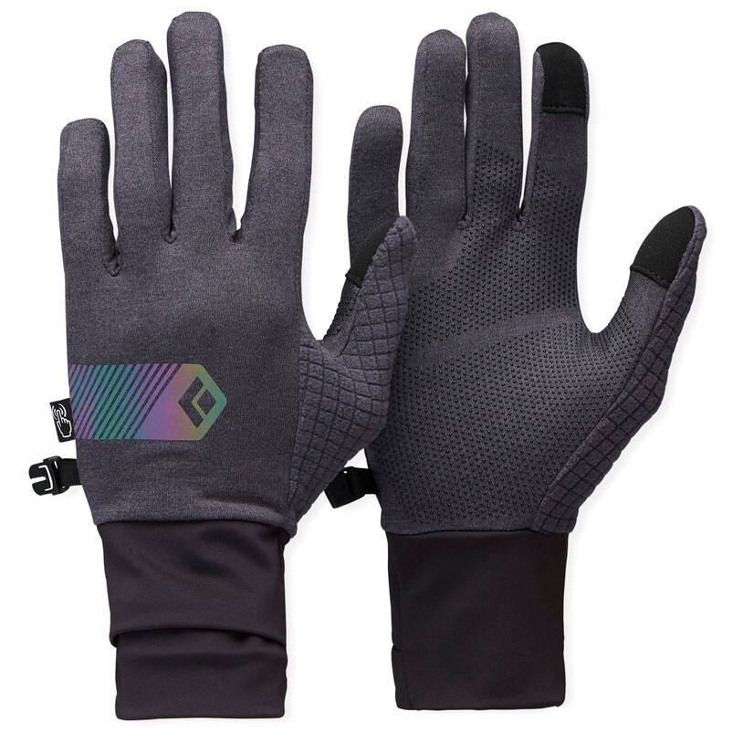 Rukavice Black Diamond Deploy Gloves Velikost rukavic: S / Barva: šedá