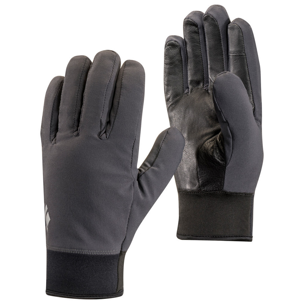 Rukavice Black Diamond Midweight Softshell Gloves Velikost rukavic: S / Barva: šedá