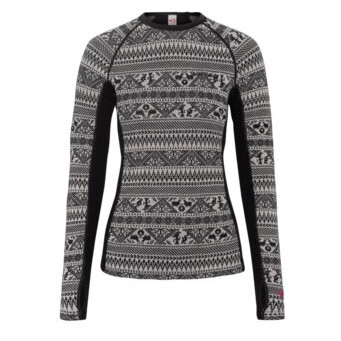 Dámské funkční triko Kari Traa Tale Ls Velikost: M / Barva: černá