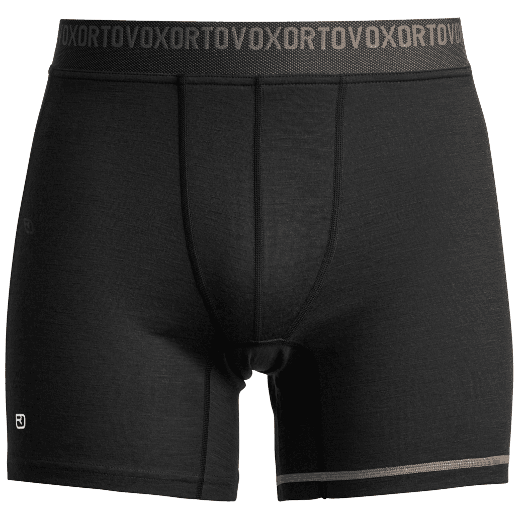Pánské boxerky Ortovox 185 Rock'N'Wool Boxer Velikost: M / Barva: černá