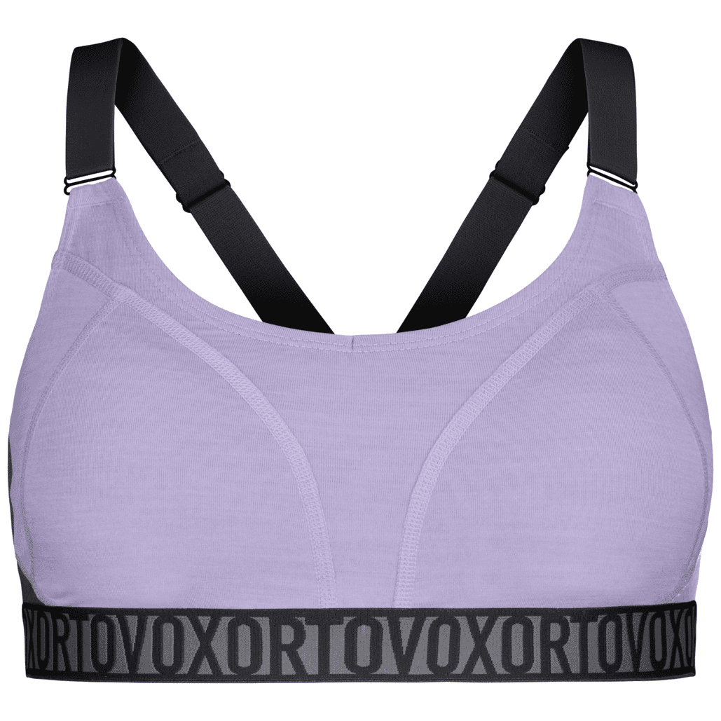Sportovní podprsenka Ortovox 150 Essential Sports Top W Velikost: S / Barva: fialová