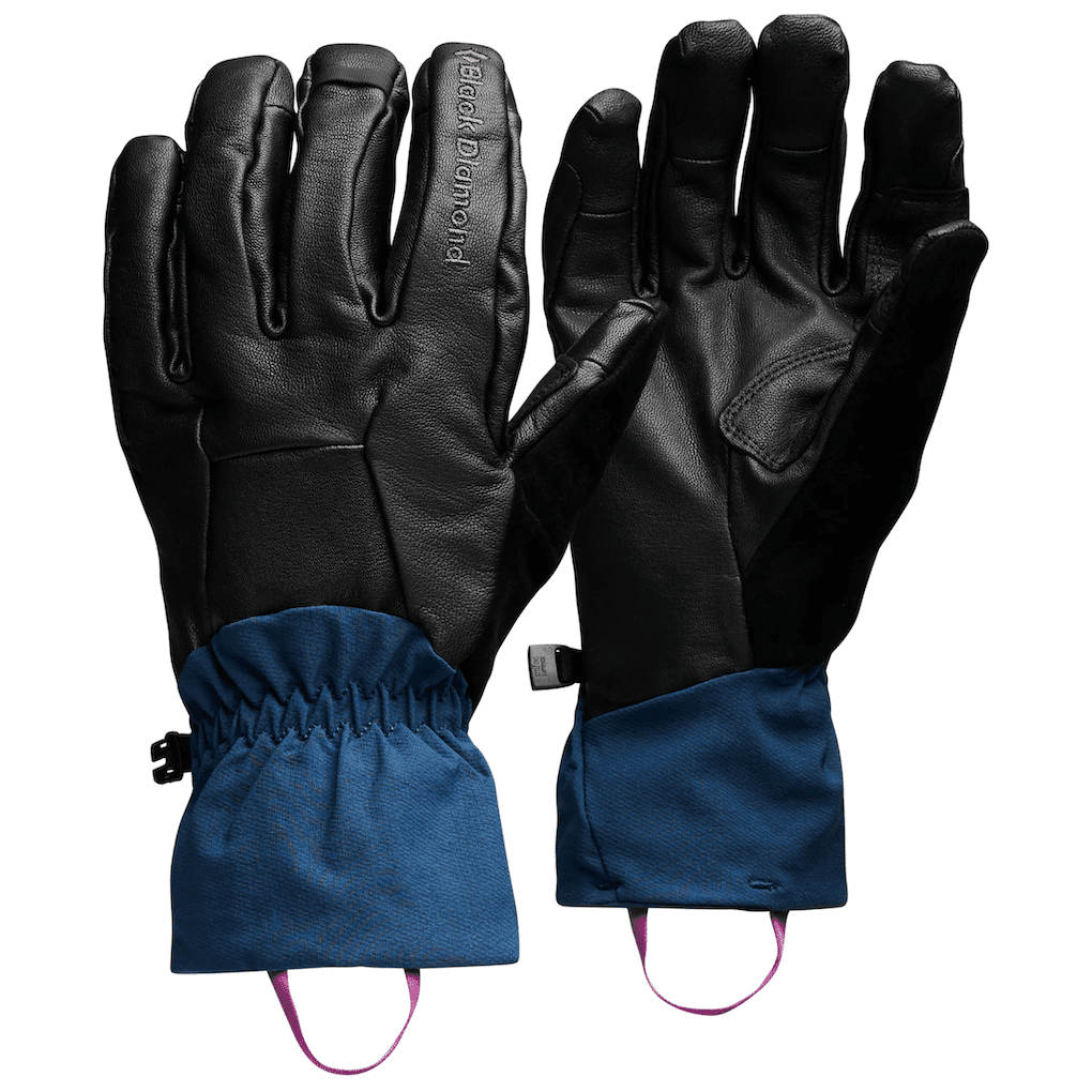 Turistické rukavice Black Diamond Tour Pro Gloves Velikost rukavic: M / Barva: černá/modrá