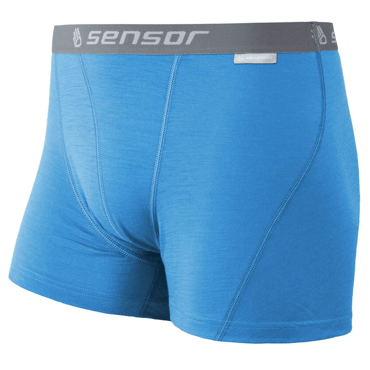 Pánské trenky Sensor Merino Active Velikost: M / Barva: modrá