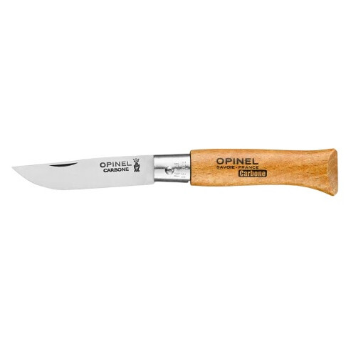 Zavírací nůž Opinel N°04 Carbon Barva: přírodní