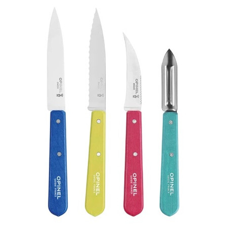 Sada zavíracích nožů Opinel Les Essentiels sada (N°112,113,114,115) Barva: mix1