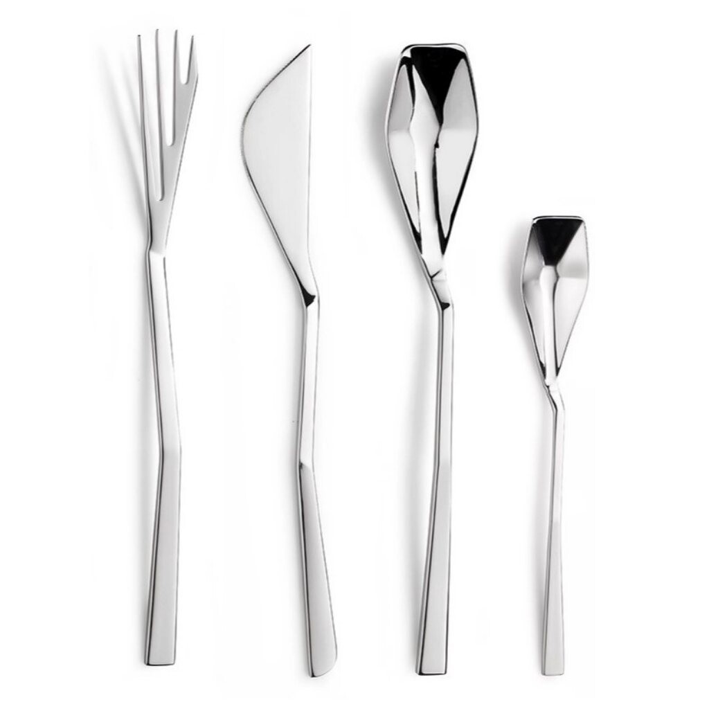 Sada příborů ALBERI D'INVERNO, sada 24 ks, stříbrná, Pintinox