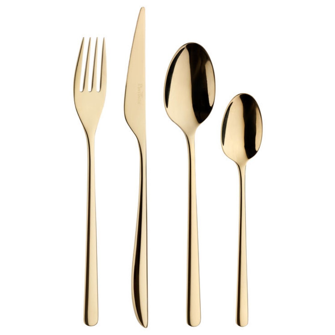 Sada příborů FLORENCE SUNSHINE, sada 24 ks, zlatá, Pintinox