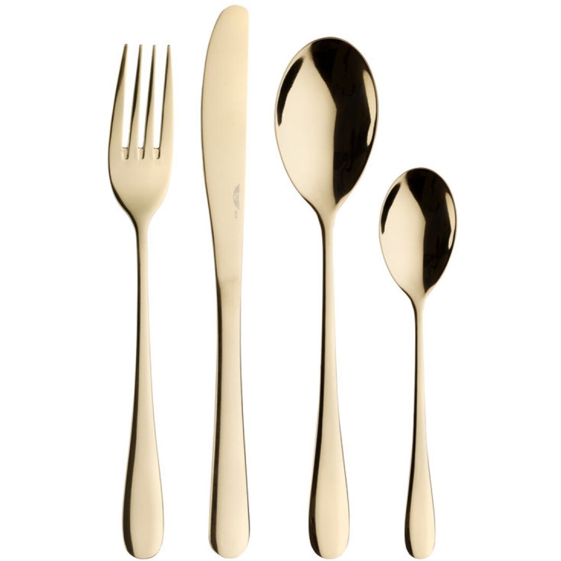 Sada příborů PRINCESS SUN, sada 24 ks, zlatá, Pintinox