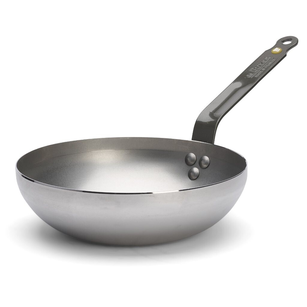 Wok MINERAL B 24 cm, ocel, de Buyer