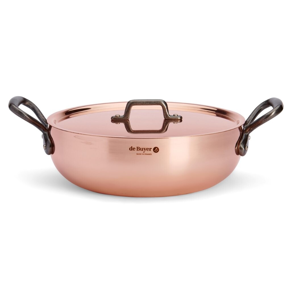 Kastrol PRIMA MATERA 28 cm, měď, de Buyer