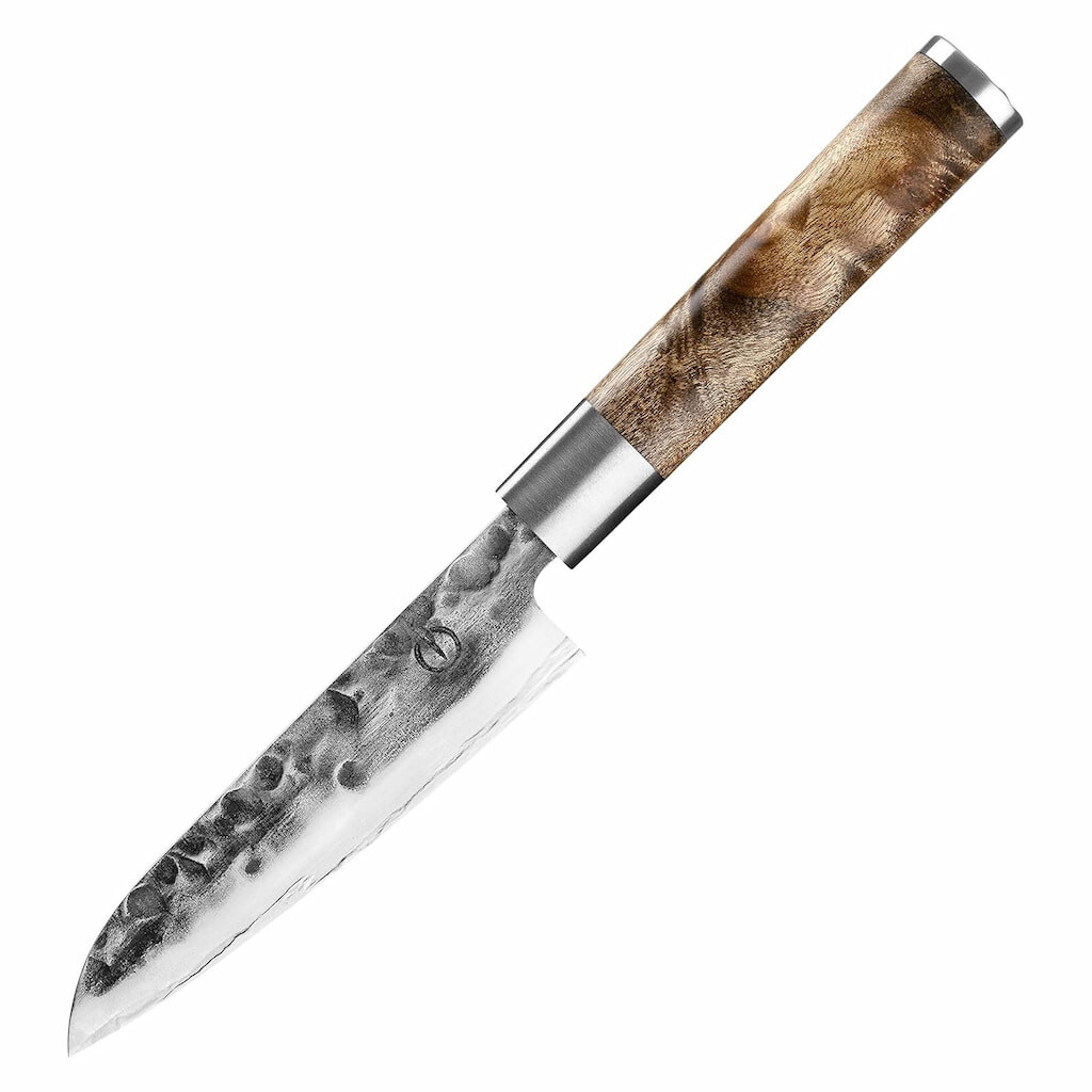 Santoku nůž VG10 14 cm, hnědá, Forged