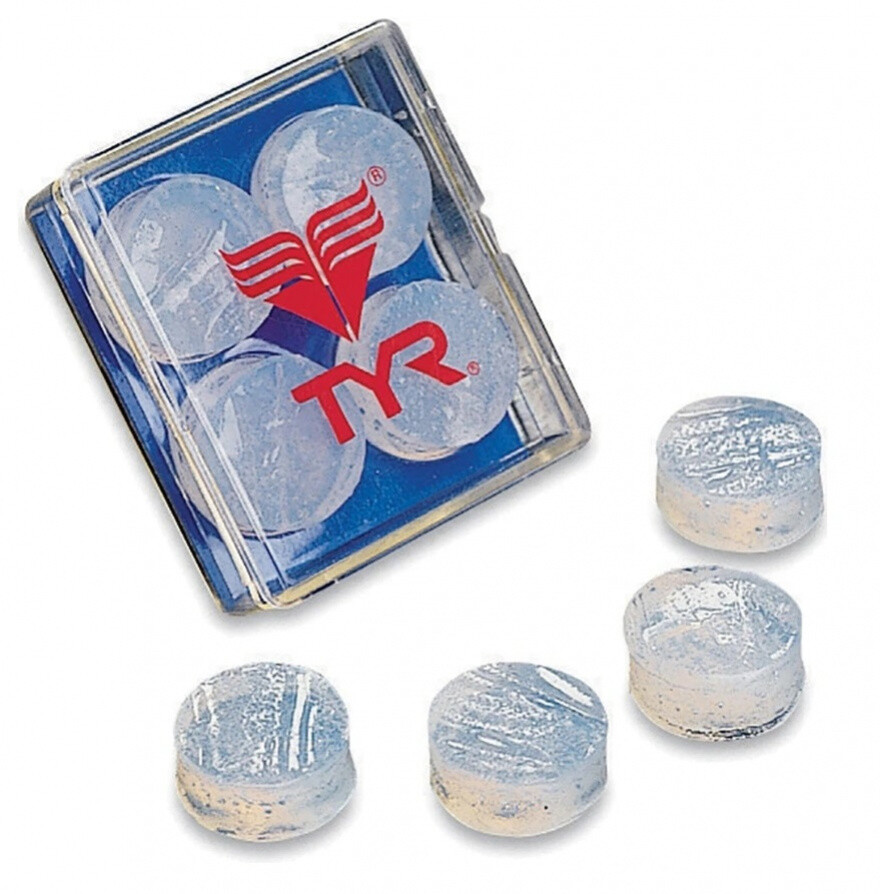 Tyr Soft Silicone Ear Plugs Čirá