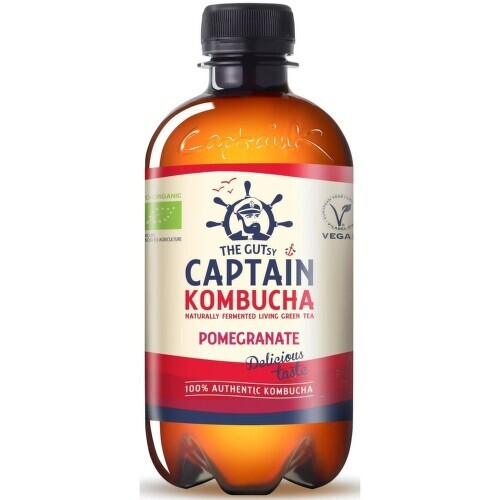 The Gutsy Captain Kombucha Granátové jablko BIO 400 ml