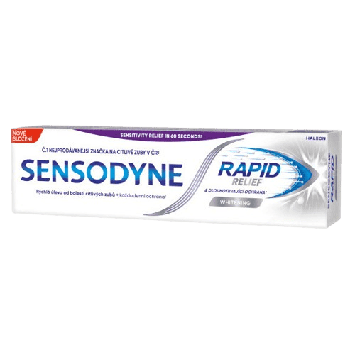Sensodyne Rapid Relief Whitening zubní pasta 75ml