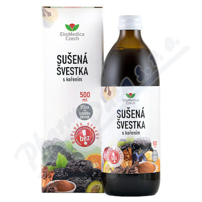 Sušená švestka s kořením 500ml EkoMedica