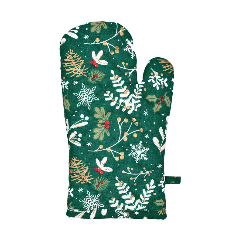 Kuchyňská chňapka ZIMNÍ VĚTVIČKY