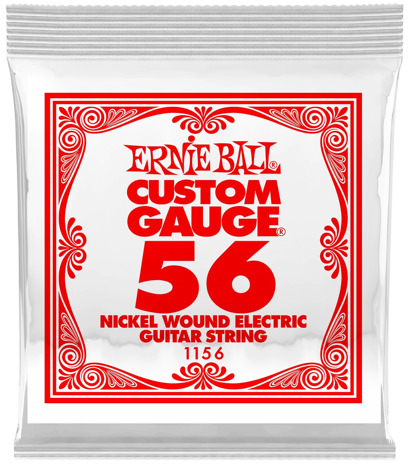 Ernie Ball 1156 Nickel-Wound Electric Guitar 0.056