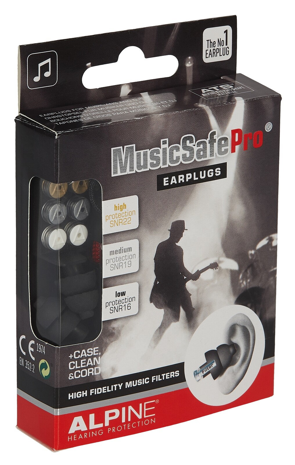 Alpine MusicSafe Pro Black (rozbalené)